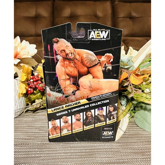 AEW Unrivaled Collection Series 7 - LANCE ARCHER - Action Figure NEW - ALL ELITE - Picture 2 of 2